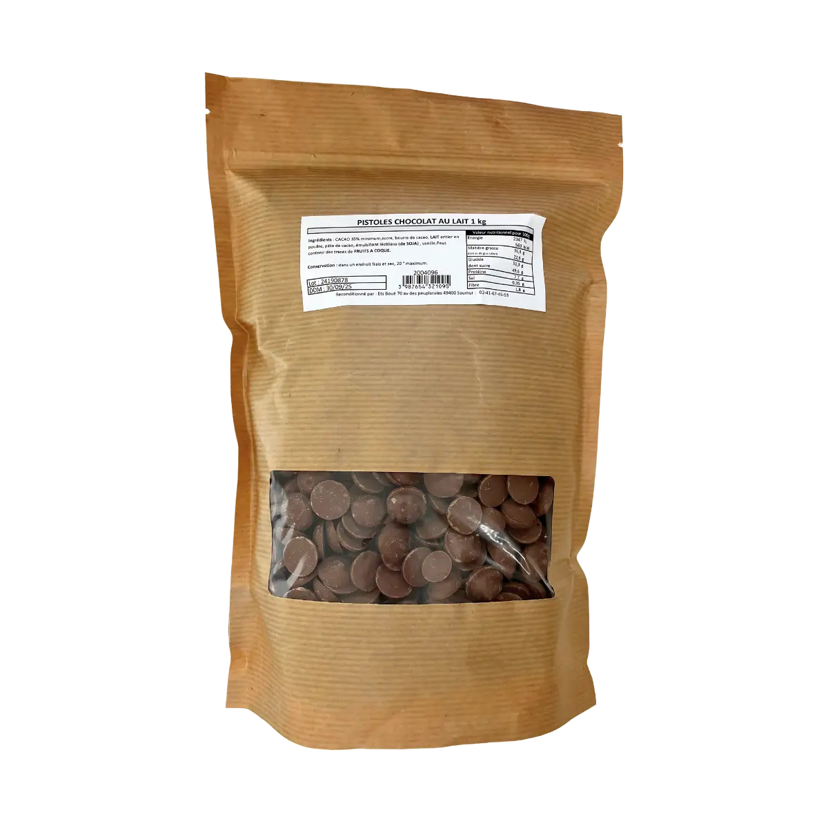 Pistole Chocolat au Lait 1kg