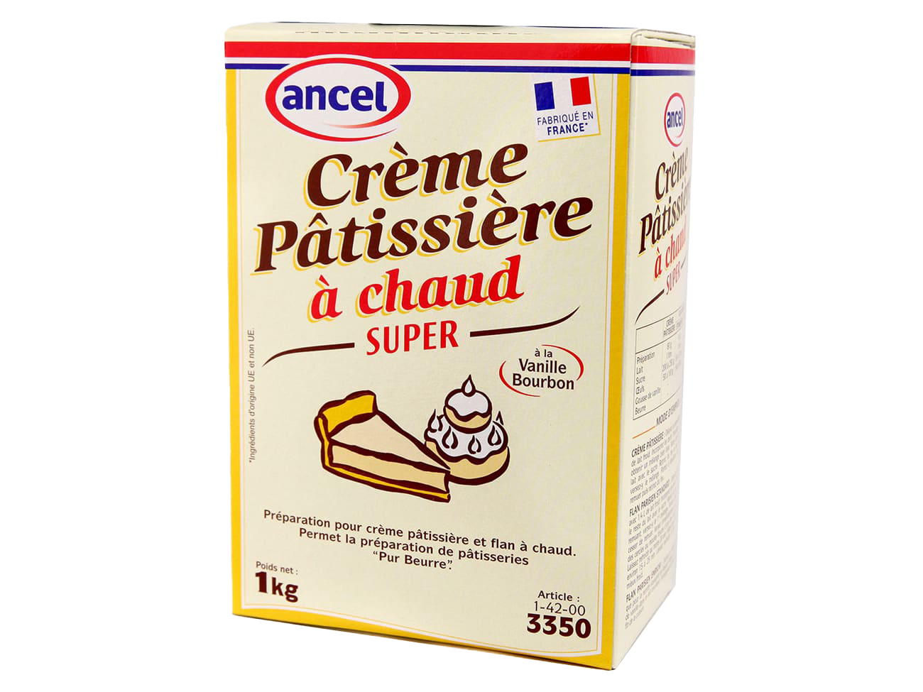 Poudre crème pâtissière